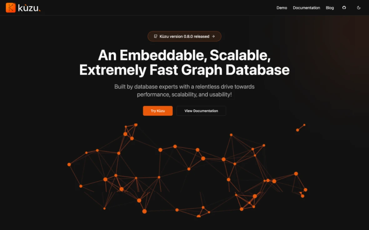 Kuzu Database project preview